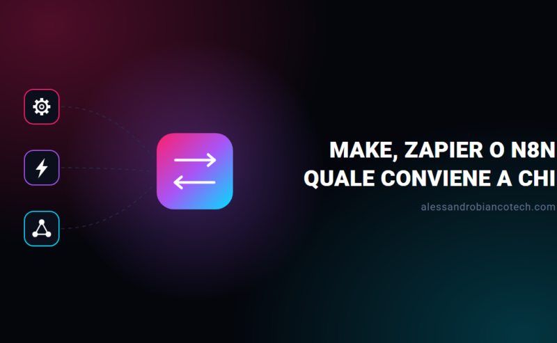 Make, Zapier o n8n: quale conviene a chi